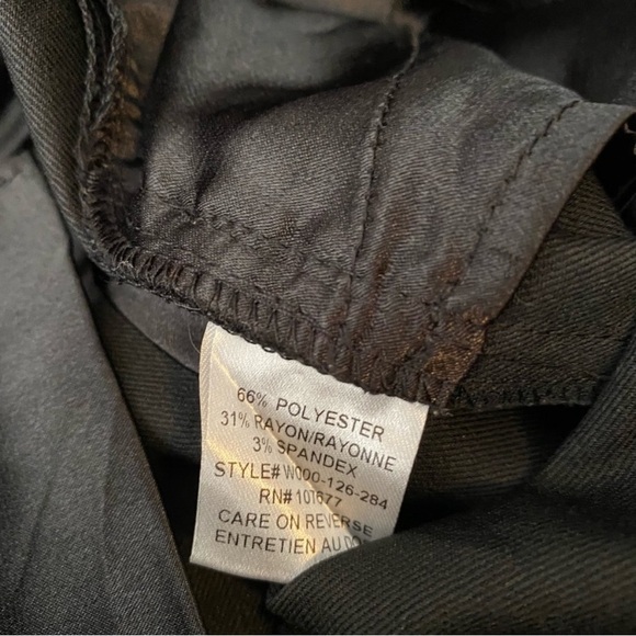 Alice + Olivia Black Career Bootcut Pant - Picture 9 of 9